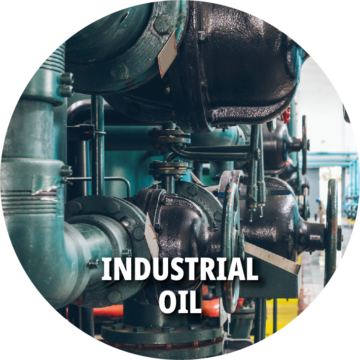 Industrial Oil button